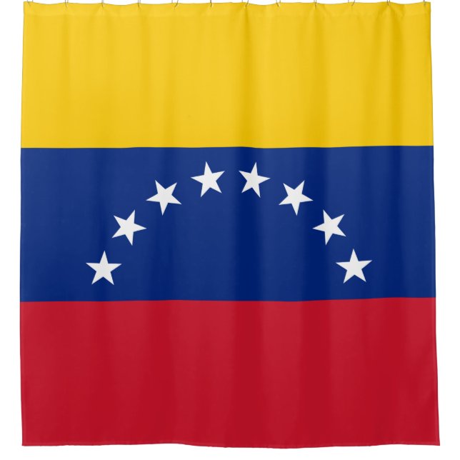Flag of Venezuela Shower Curtain (Front)