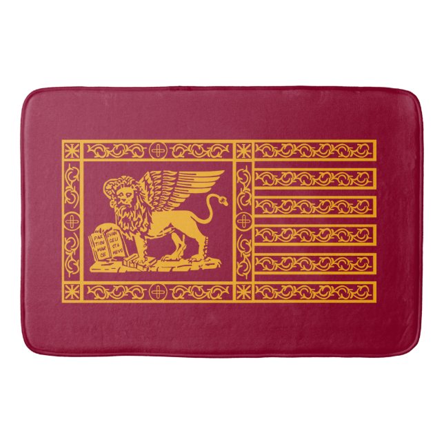 Flag of Venice Photo Wallet Bath Mat (Front)