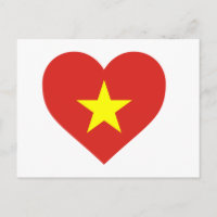 Flag of Vietnam - I Love Viet Nam - Cờ đỏ sao vàng