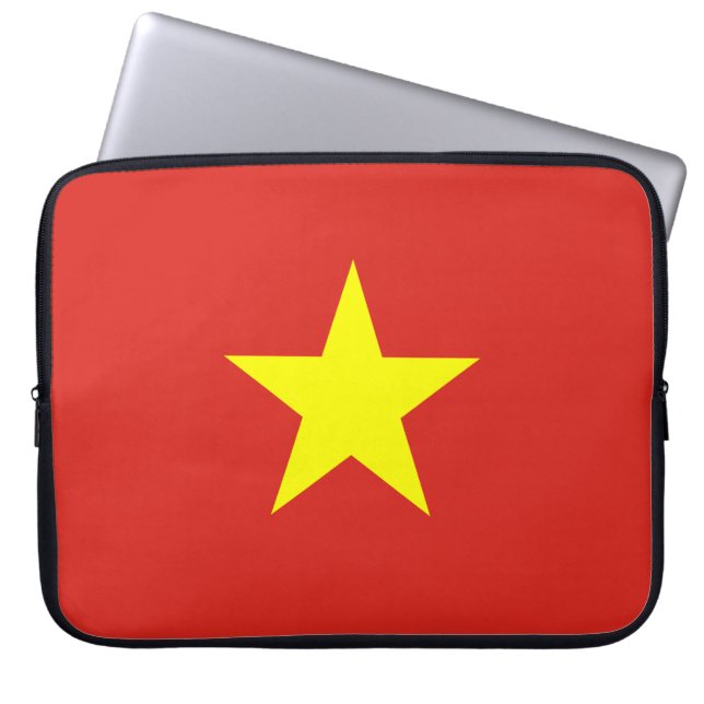 Flag of Vietnam Laptop Sleeve (Front)