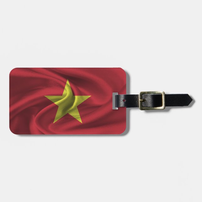 Flag Of Vietnam Luggage Tag (Front Horizontal)