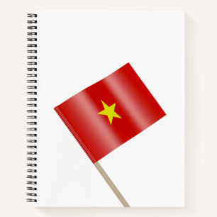 Flag of Vietnam Notebook