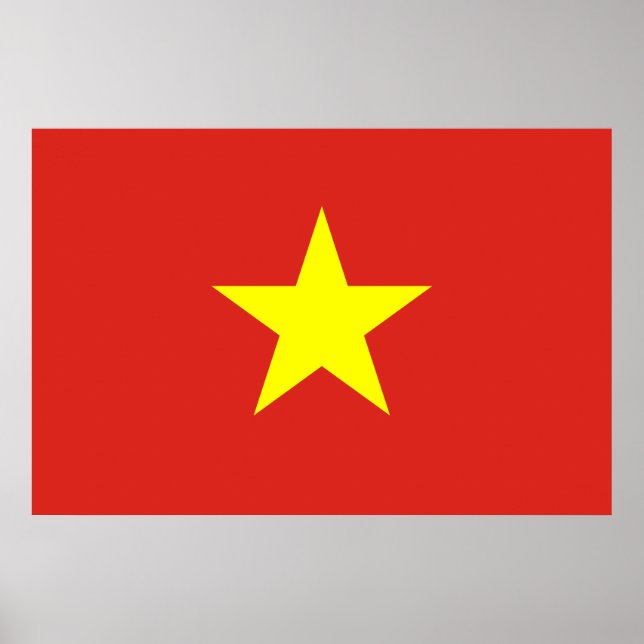 Flag of Vietnam Poster (Front)