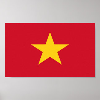 Flag of Vietnam Poster
