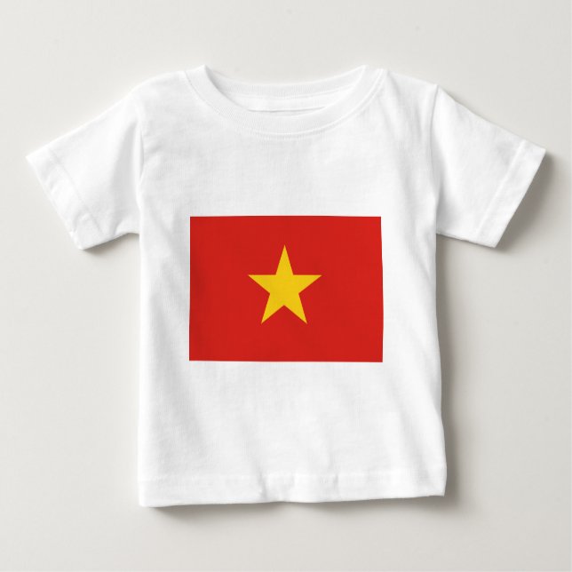Flag of Vietnam - Quốc kỳ Việt Nam Baby T-Shirt (Front)