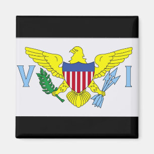 Flag of Virgin Islands Magnet