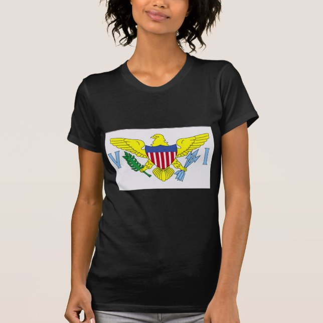 Flag of Virgin Islands Women's Shirt (Front)
