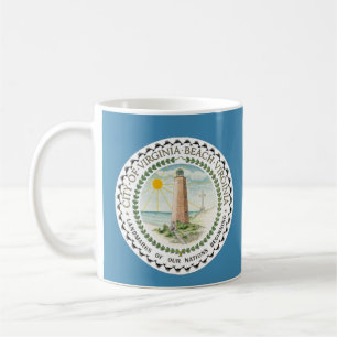 Flag of Virginia Beach, Virginia Coffee Mug