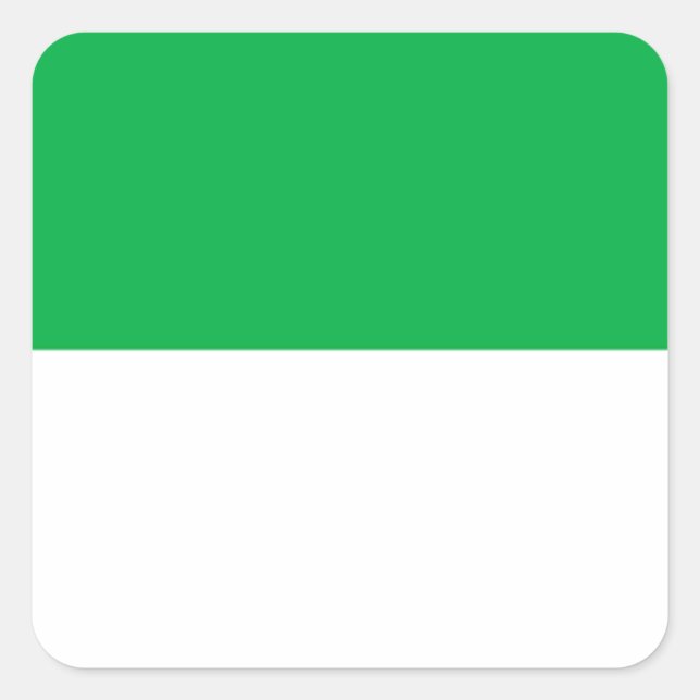 Flag of Vlieland Square Sticker (Front)