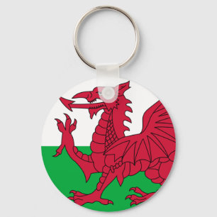 Flag of Wales Keychain