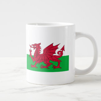 Flag of Wales Large Coffee Mug