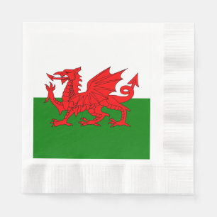 Flag of Wales Napkin