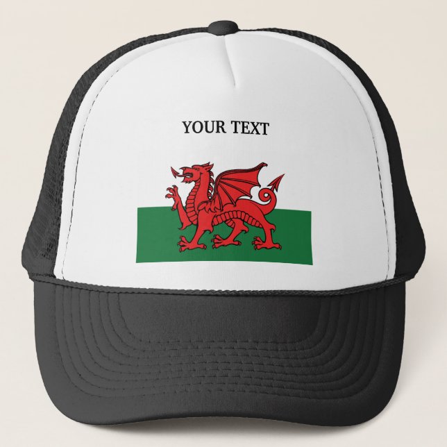 Flag of Wales Trucker Hat (Front)