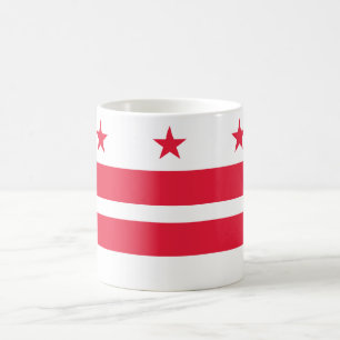 Flag of Washington D.C. (District of Columbia) Coffee Mug
