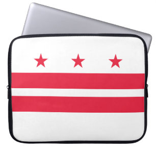 Flag of Washington D.C. (District of Columbia) Laptop Sleeve