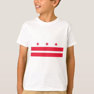 Flag of Washington D.C. (District of Columbia) T-Shirt