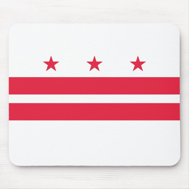 Flag of Washington (District of Columbia) Mouse Pad (Front)