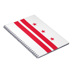 Flag of Washington (District of Columbia) Notebook