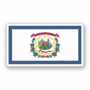 Flag of West Virginia, USA