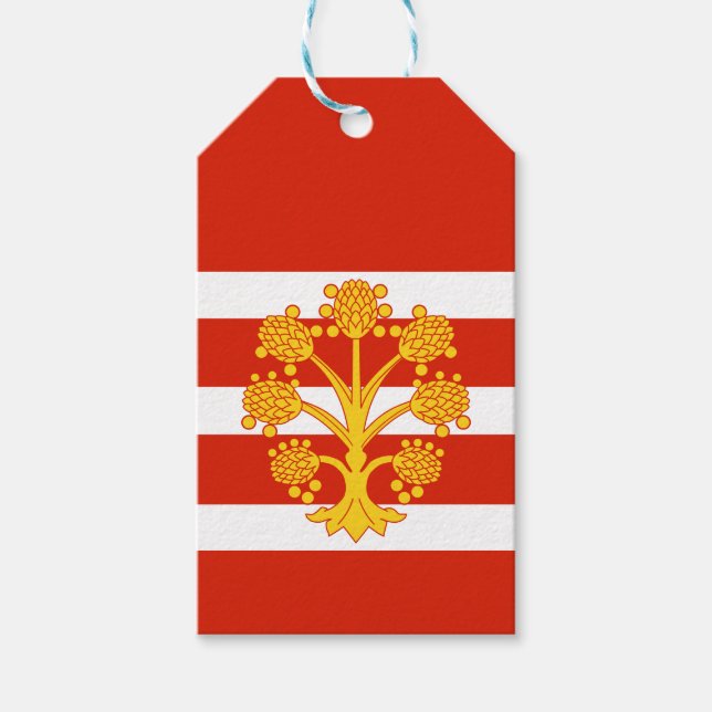 Flag of Westmorland Gift Tags (Front)