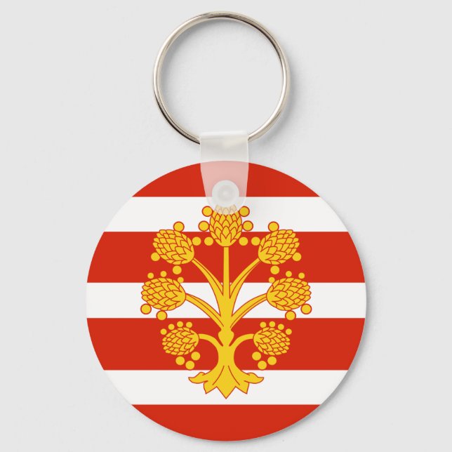 Flag of Westmorland Keychain (Front)