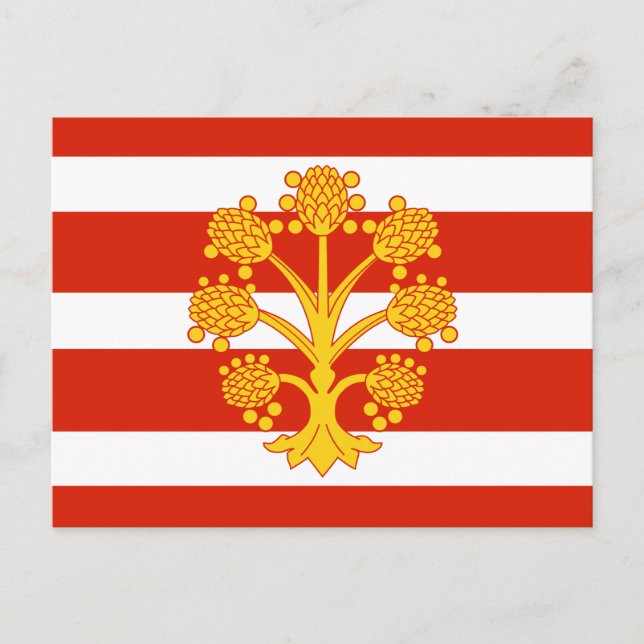 Flag of Westmorland Postcard (Front)