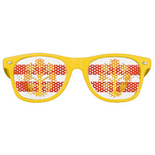 Flag of Westmorland Retro Sunglasses