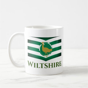 Flag of Wiltshire - ENGLAND Coffee Mug