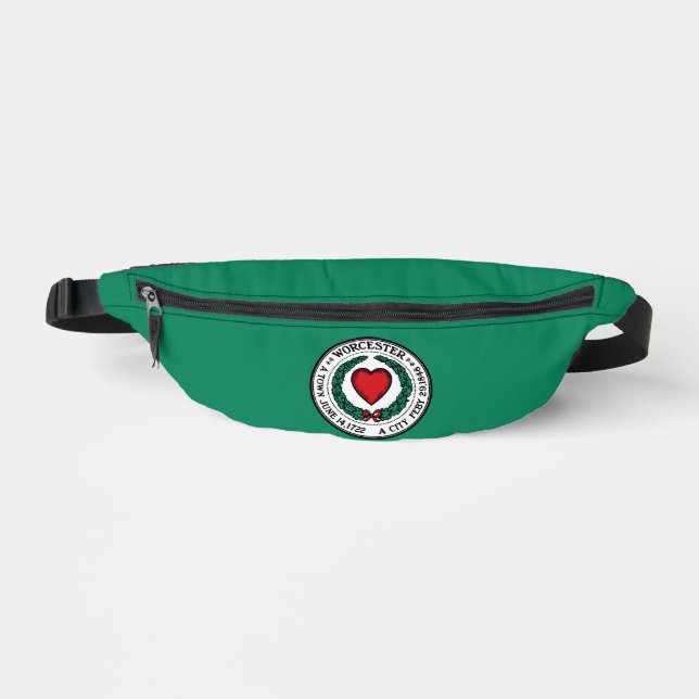 Flag of Worcester, Massachusetts  Bum Bags (Front)