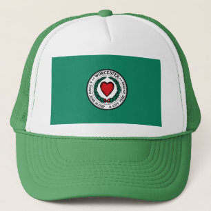 Flag of Worcester, Massachusetts Trucker Hat
