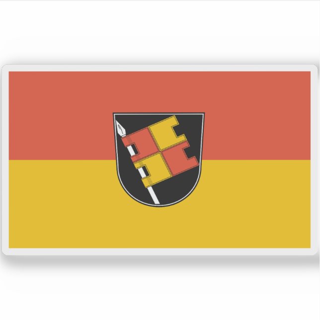 Flag of Würzburg, Germany (Front)