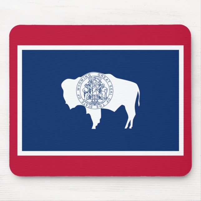 Flag of Wyoming Mouse Pad (Front)