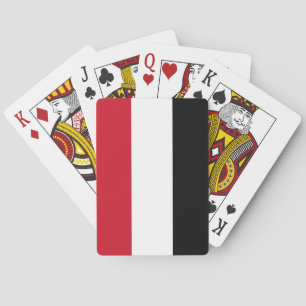 Flag of Yemen Playing Cards