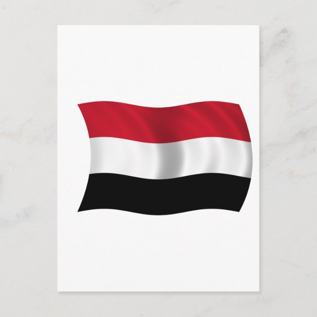 Flag of Yemen Postcard (Front)