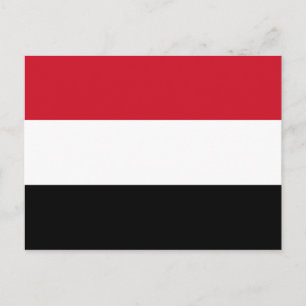Flag of Yemen Postcard