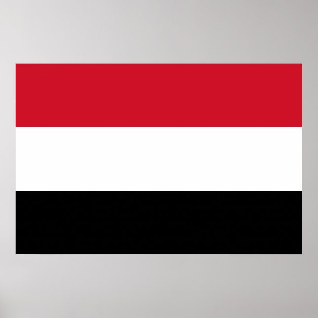 Flag of Yemen Poster (Front)