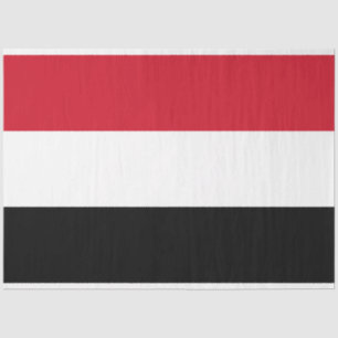 Flag of Yemen Tissue Paper