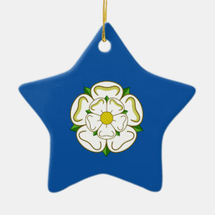 Flag of Yorkshire Ceramic Ornament