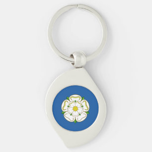 Flag of Yorkshire Keychain
