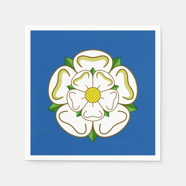 Flag of Yorkshire Napkin (Front)