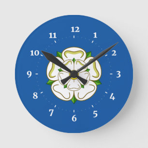 Flag of Yorkshire Square Wall Clock
