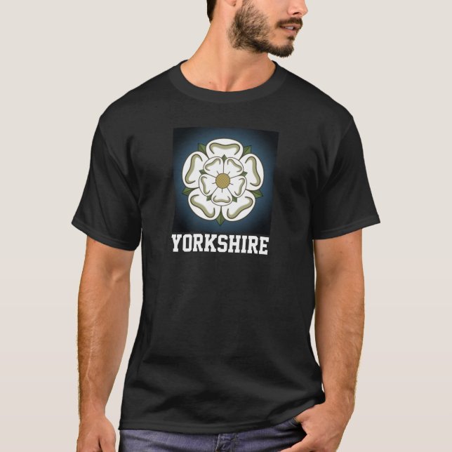 Flag of Yorkshire (UK) T-Shirt (Front)