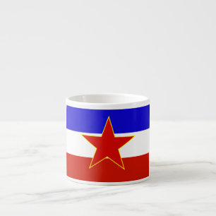 Flag of Yugoslavia Espresso Cup