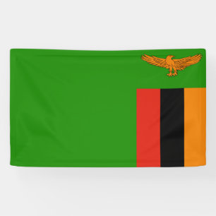 Flag of Zambia Banner