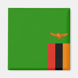 Flag of Zambia Magnet