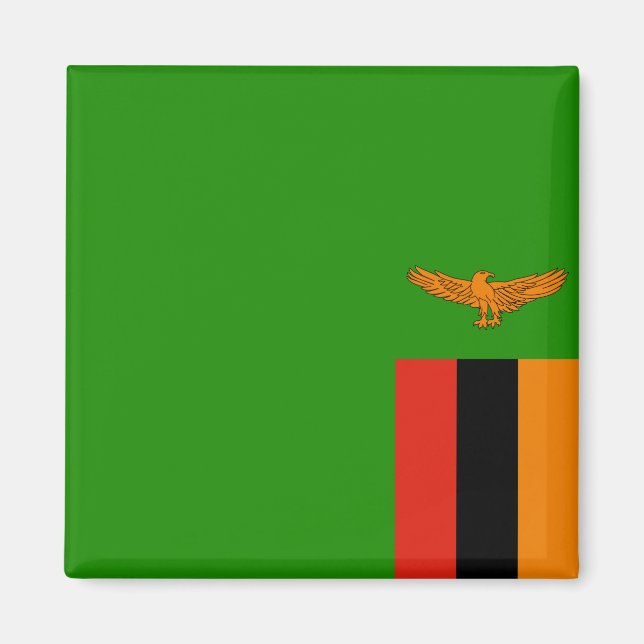 Flag of Zambia Magnet (Front)