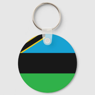 Flag of Zanzibar Key Ring