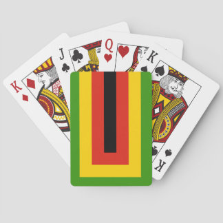 Flag of Zimbabwe African National Union Playing Cards