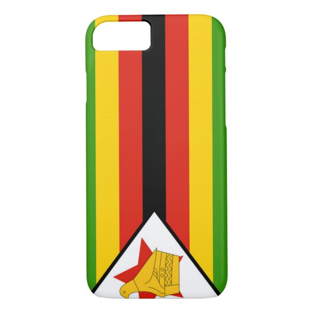 Flag of Zimbabwe Case-Mate iPhone Case (Back)