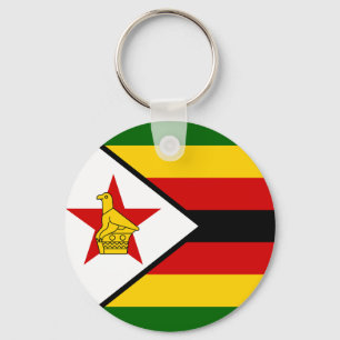 Flag of Zimbabwe Key Ring
